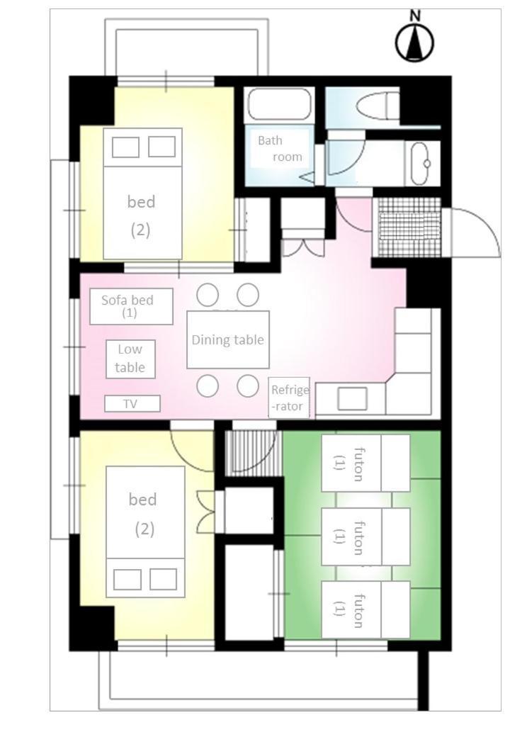 Apartamento Prism Court 綾瀬